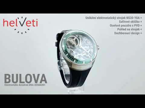 Bulova Electrostatic Accutron DNA 2ES8A001