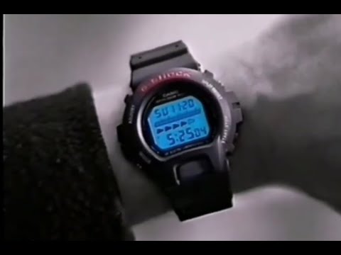 Casio GShock DW6600 Commercial 1995.