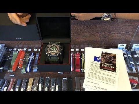 UNBOXING / PREVIEW: Casio G-Shock GPR B1000-1B Rangeman