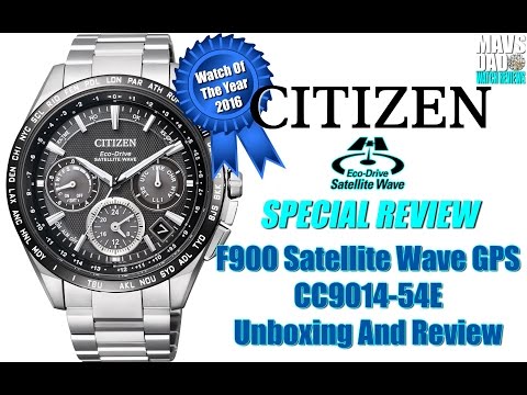 Watch Of The Year 2016! | Citizen Eco-Drive 100m Satellite Wave GPS CC9015-54E Unbox &amp; Review