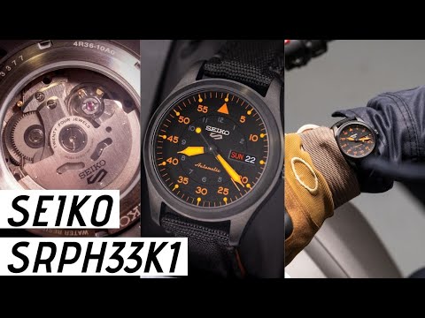 Seiko 5 Sports SRPH33K1 Watch Review