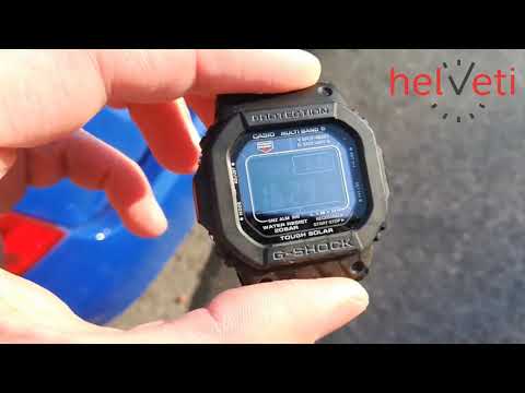 TESTOVÁNÍ: CASIO G-SHOCK GW-M5610-1BER, pád z balkonu, přejetí autem, florbal