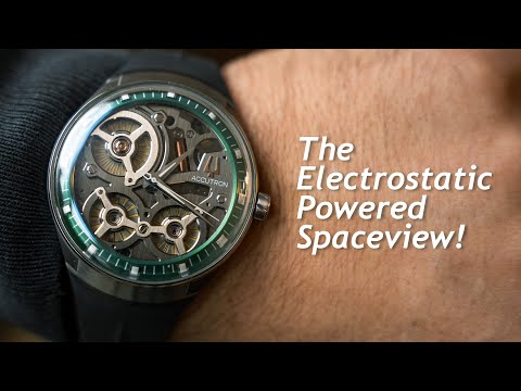 The Accutron Spaceview 2020 &amp; Accutron DNA | The Birth of the Electrostatic Movement