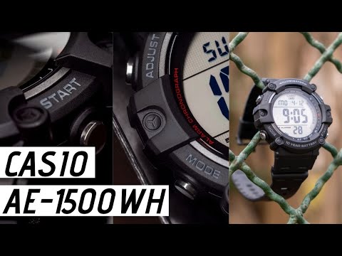 Casio AE-1500WH Watch Review