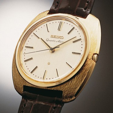 První hodinky s Quartz strojkem - Grand Seiko z roku 1969