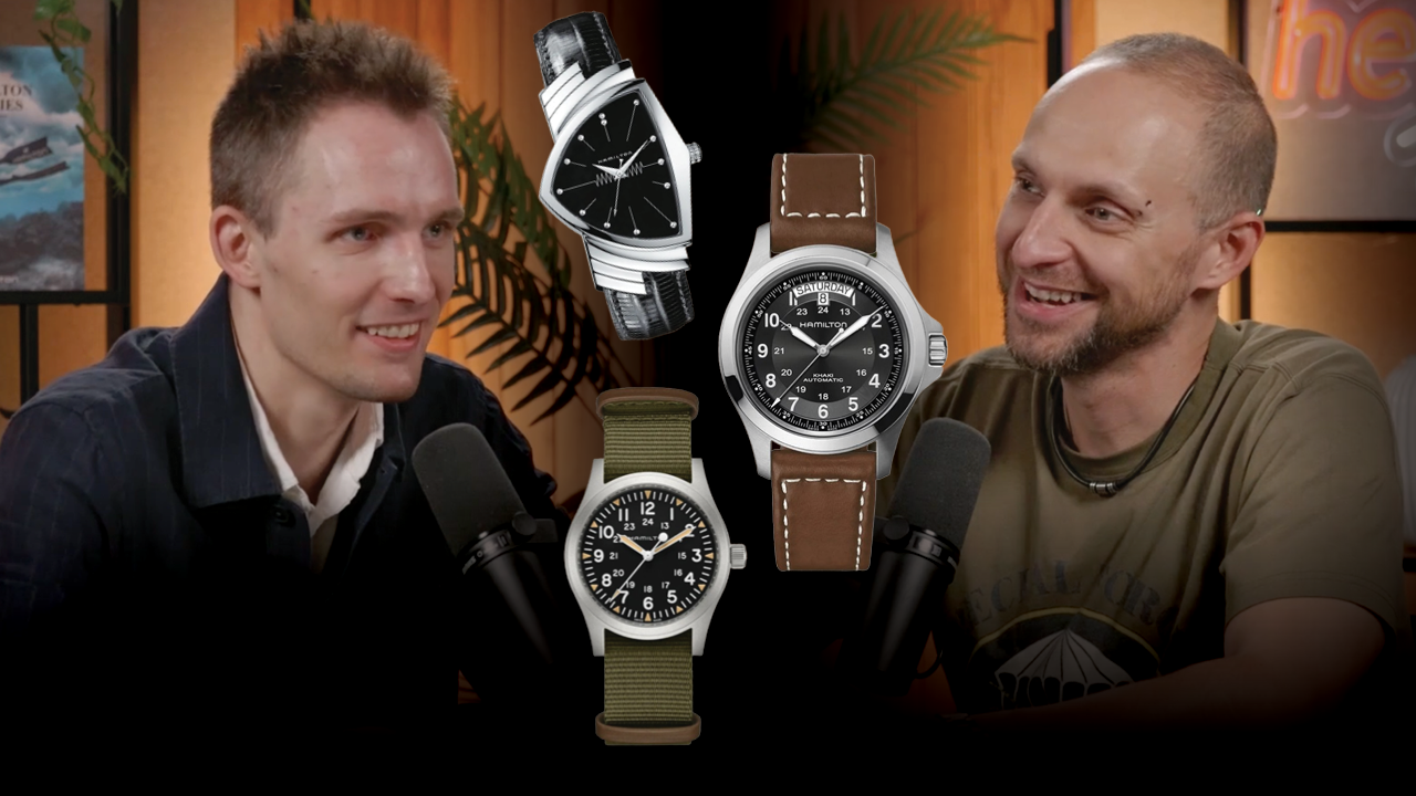 Podcast Tik Talk Helveti a vše o značce Hamilton.
