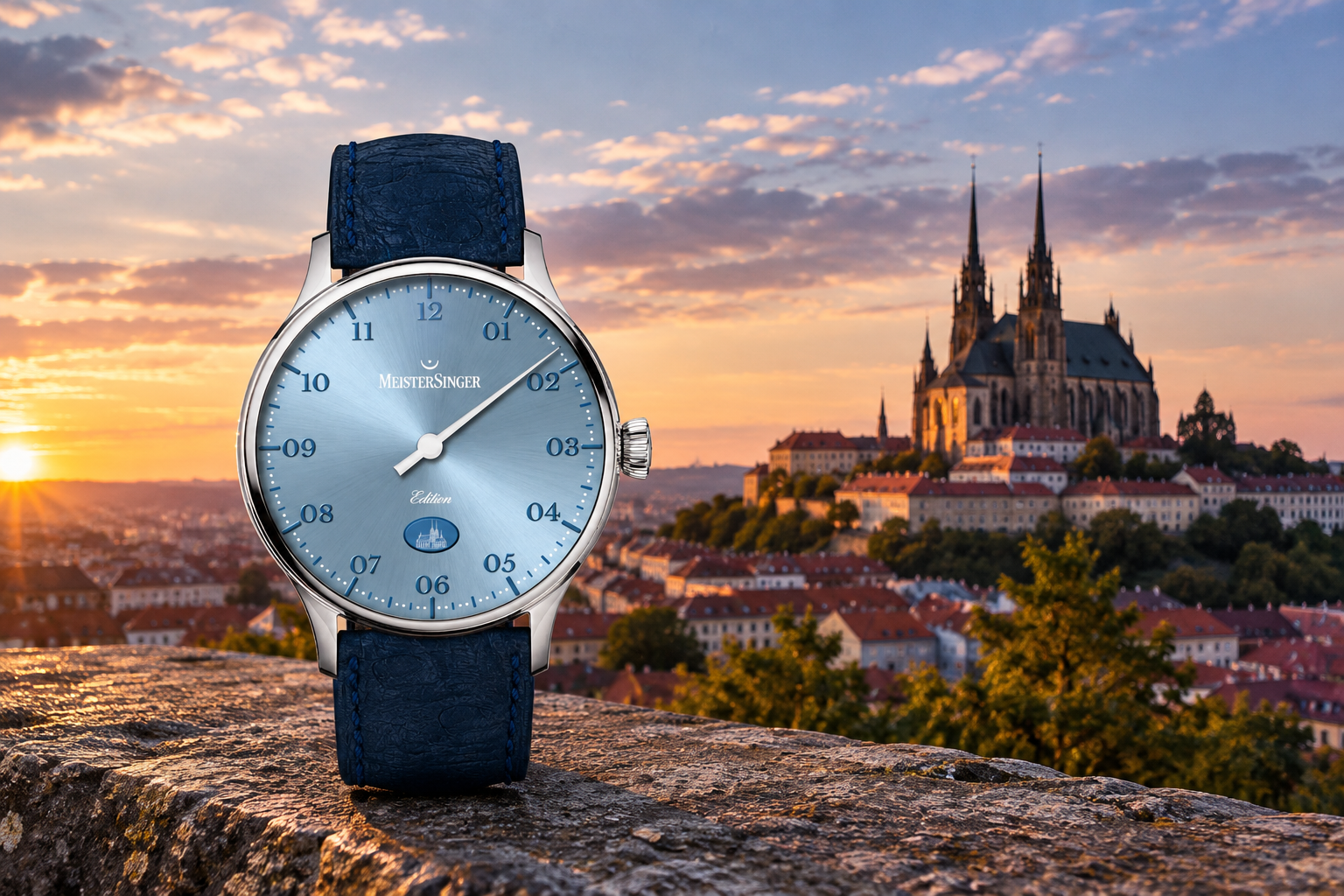 Limitovaná edice hodinek MeisterSinger City Edition Brno.