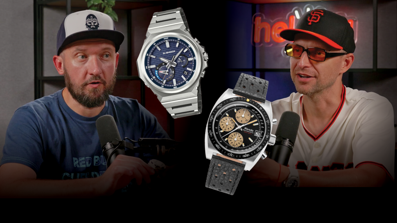 Chronograf ve dvojím provedení. H-Shock vs. Nivada Grenchen
