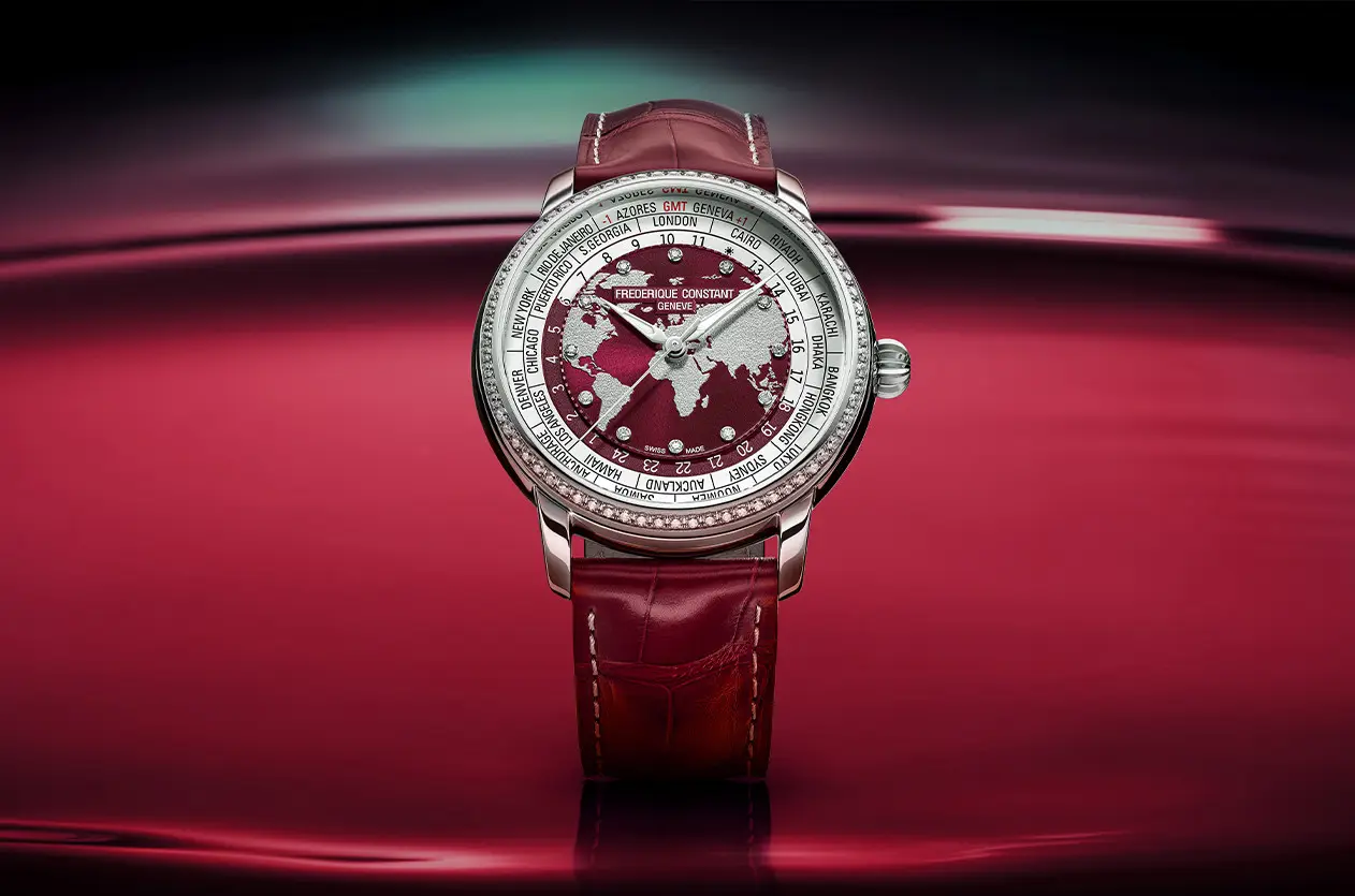 Speciální edice modelu Worldtimer od Frederique Constant pro Watches for Ela.