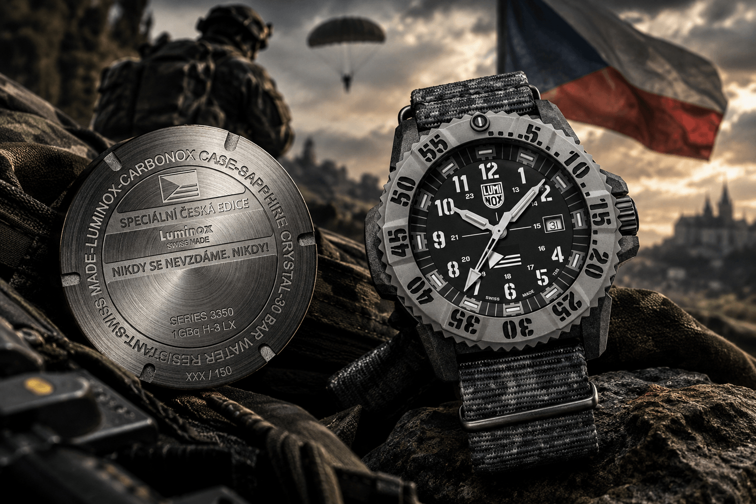Luminox CZECH-SPEC Limited Edition: Taktický nástroj s duší českých výsadkářů